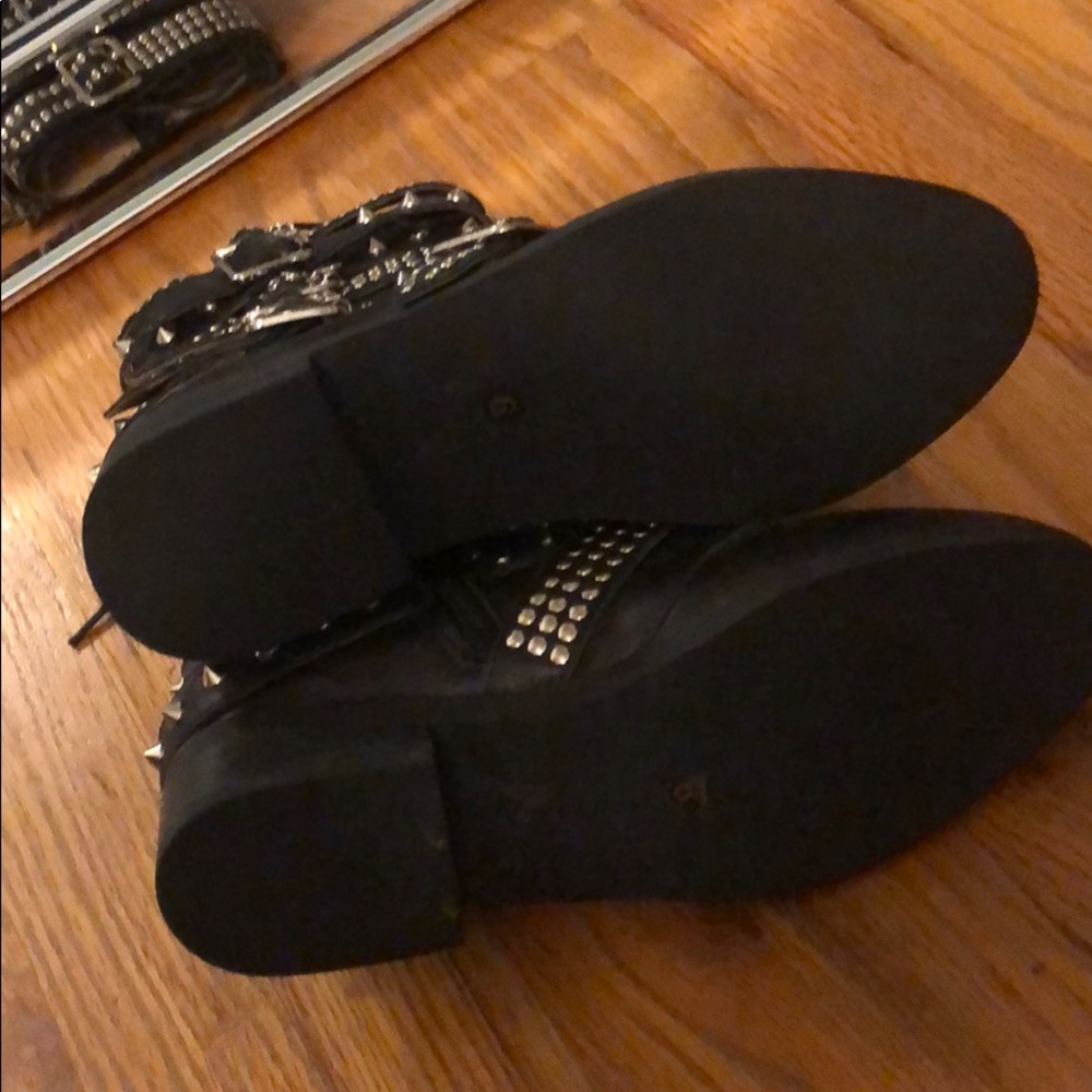 Jeffrey Campbell Cruzado Studded Boots Moto Boot - Picture 8 of 8